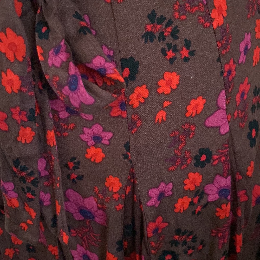 Free People Red It Takes Two Wrap Dress - Picture 12 of 14
